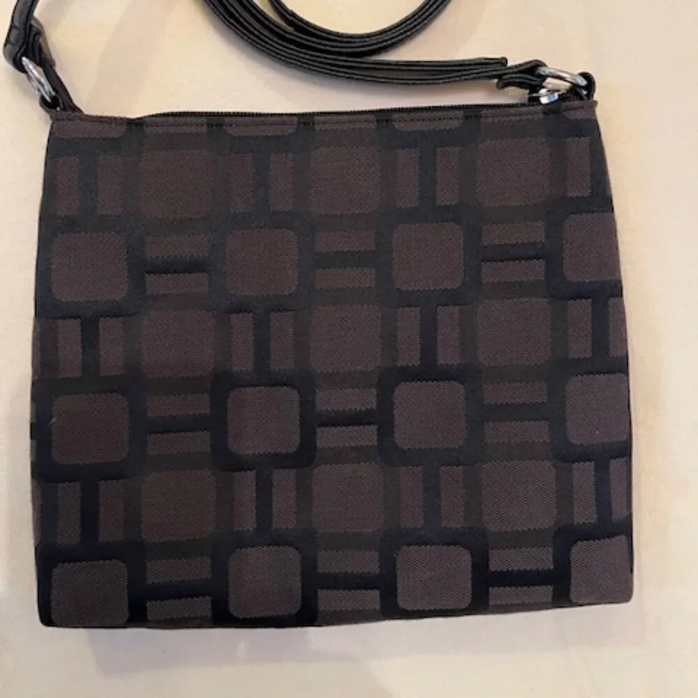 NINE WEST | Black Brown Crossbody Bag